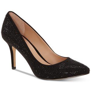 INC  Zitah Embellished Pointed Toe Pumps 8W